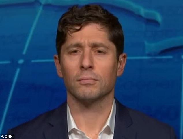 Minneapolis's foul mouthed mayor Jacob Frey curses THREE times live on CNN hours after dropping f-bomb while defending woman shot dead by ICE