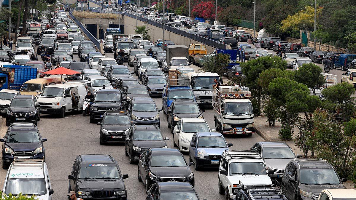 Race to escape Beirut: Thousands flee after Netanyahu orders IDF to strike targets in the city