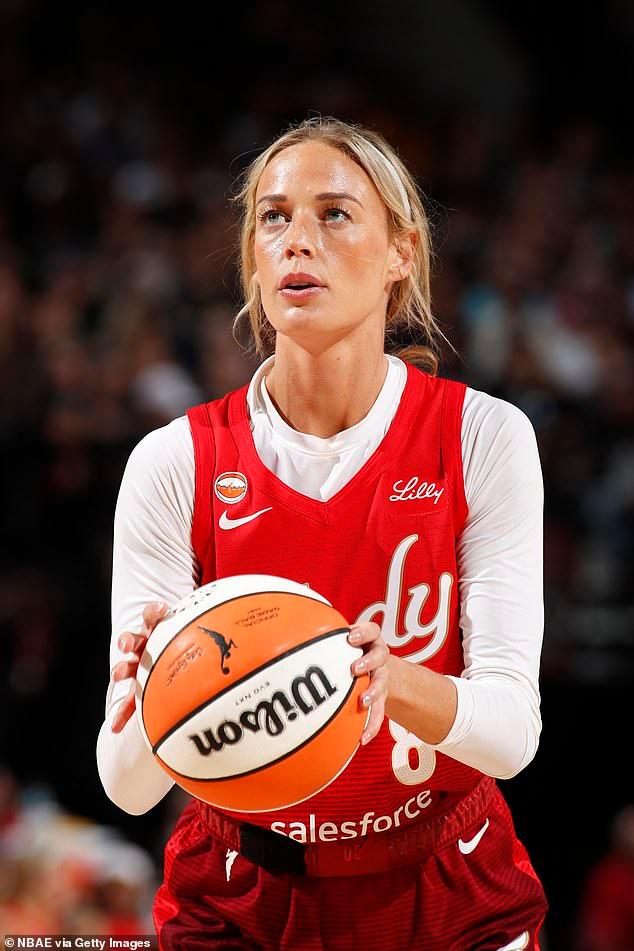 Sophie Cunningham is booed in Portland over trans comments as WNBA star hits back by calling critics 'losers'