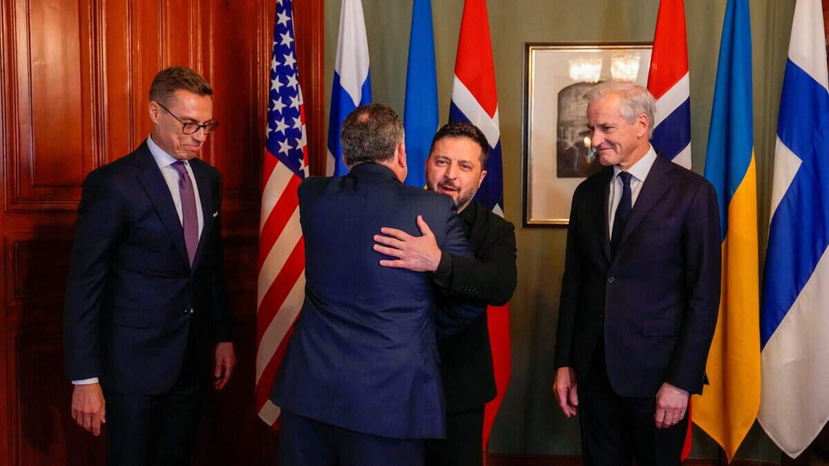 Zelensky tries to cool US feud after meeting Trump envoys in Oslo